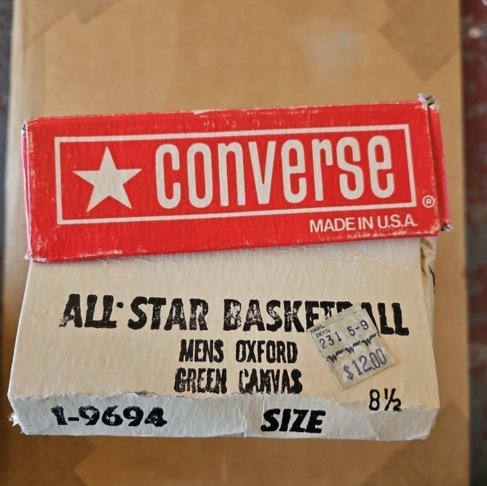 (Vintage 1975) Converse All Star Shoes - Picture 3 of 12